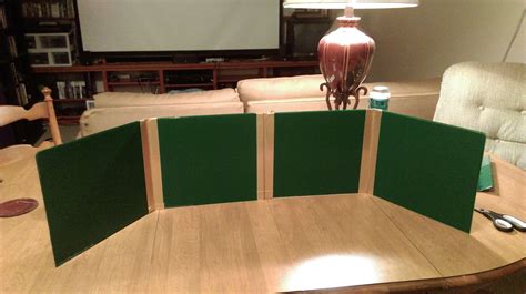 Of course, you can buy boxes of shiplap panels, but honestly, i find them a little expensive. How I made a homemade DM screen for about $15 | Dm screen, Dungeon master screen, Screen stands