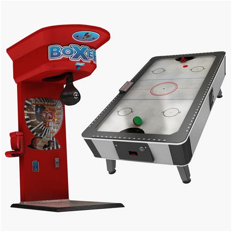 3d Boxing Arcade Air Hockey Turbosquid 1489725