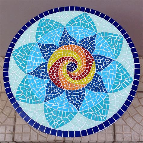 Resultado De Imagem Para Mandala De Mosaico Mosaic Mural Wall Mosaic