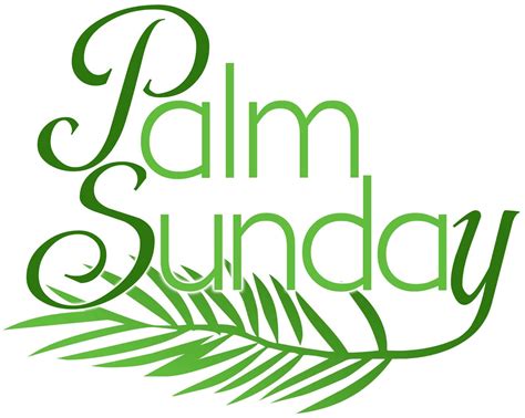 Palm Sunday Banner Clipart Oppidan Library