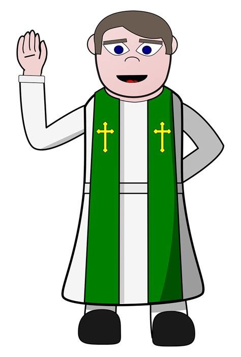 Free Priest Clipart Black And White Download Free Clip Art Free Clip