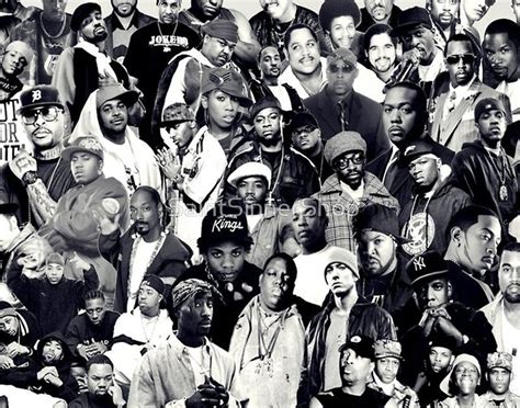 Hip Hop Legends Collage Canvas Print By Saintsinnershop Hip Hop Poster Hip Hop Art Canvas