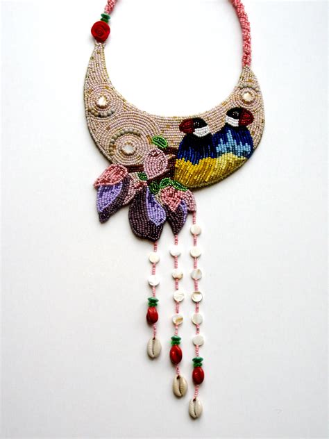 Embroidered Jewelry Bead Embroidery Jewelry Beaded Embroidery Diy