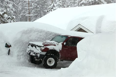 Photos See How Much Snow There Is In Truckee California