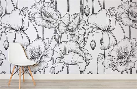 Cheap wallpapers, buy quality home improvement directly from china suppliers:vintage retro orange big flower wallpaper mural luxury 3d wallpapers living room floral wall papers bedroom papel pintado qz023 enjoy free shipping worldwide! 25 Modern Ways to Use Floral Wallpaper
