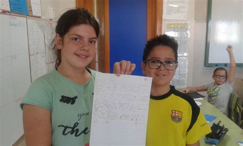 Emoescribo Ceip El Tablero Cartas De Quejas De Los Colores