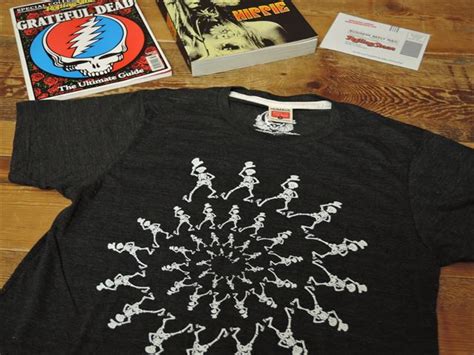 Homage Grateful Dead T Shirts ” Dancing Skeletons “ Coney Island