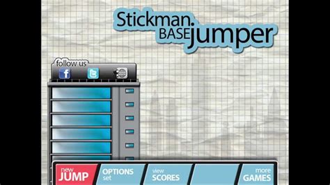 Stickman Base Jumper Youtube