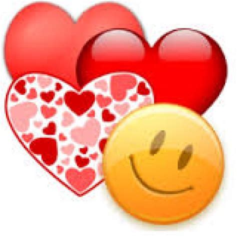 Hearts And Smiley Lindas Mensagens Para Whatsapp Emoticons Mensagens