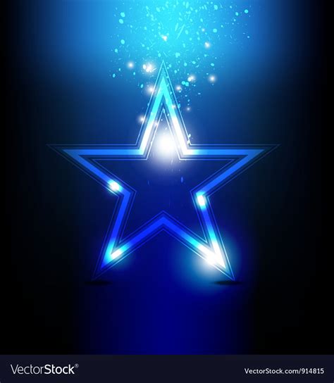 Shiny Star Celebration Royalty Free Vector Image
