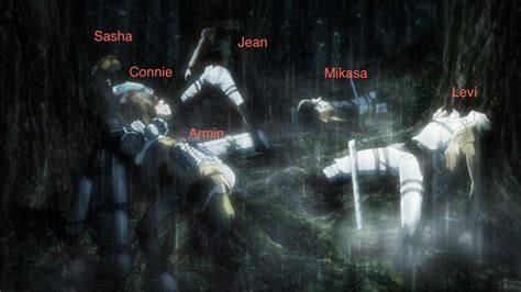 The devastated landscape and civilian corpses speak for themselves, as they have throughout all history. Shingeki no Kyojin » Theory | A scene from Eren's ...