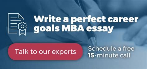 Mba Career Goals Essay Examples Top Ranked Mba Essay Samples