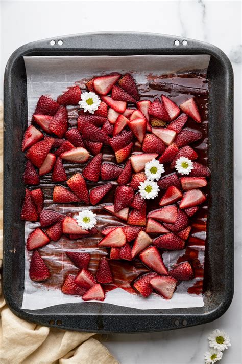 Roasted Strawberries Food Faith Fitness