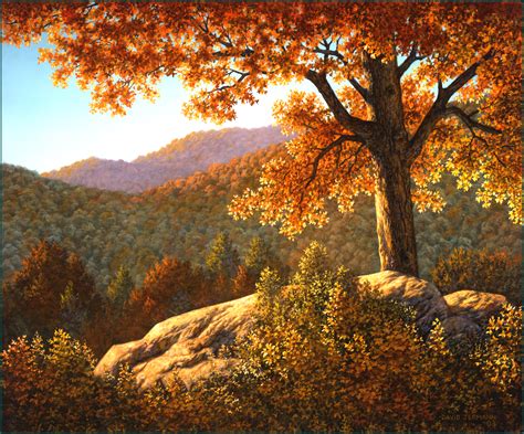 Free Photo Autumn Landscape Peaceful Oak October Free Download