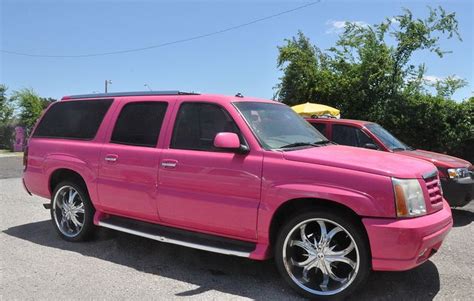Pink Escalade Pink Car Girly Car Pink Truck
