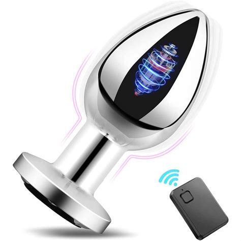 Plug Anal Vibrador Luminoso Wireless Control Chastity