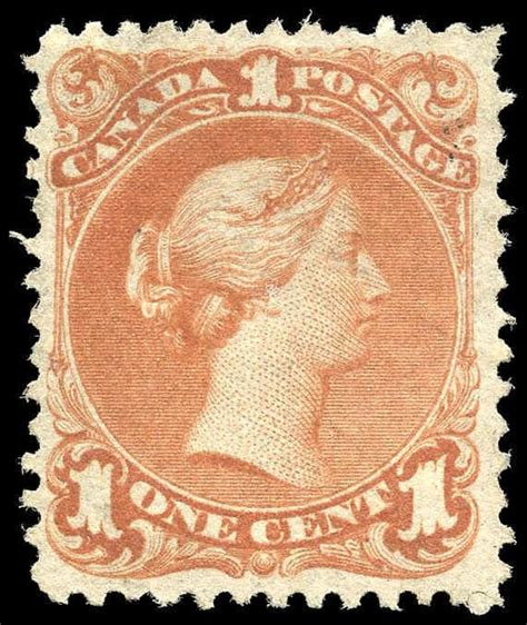 Buy Canada 22b Queen Victoria 1868 1¢ Thin Paper Arpin Philately