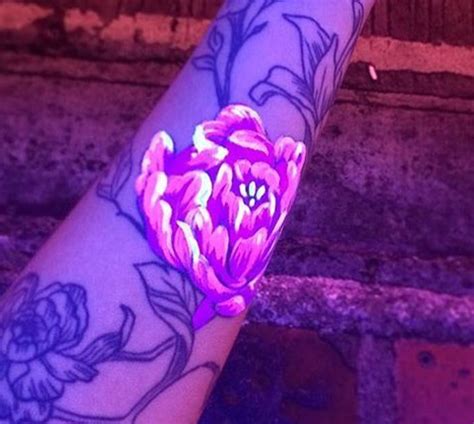 Uv Neon Ink Tattoo Ideas Sleevetattoos Neon Tattoo Best Sleeve