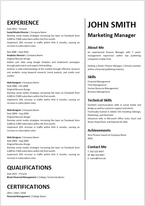Offering over 2 years of rich experience in retail operations, store management, sales, marketing and team management. Marketing Manager Curriculum Vitae - Professional CV Zone ...