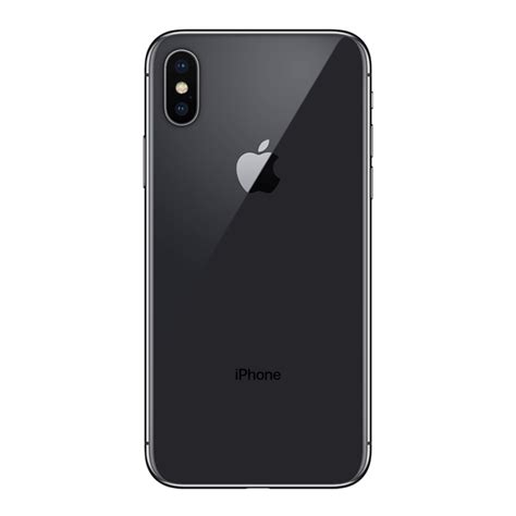 Rear View Black Iphone X Photo Apple Brand Product Png Transparent
