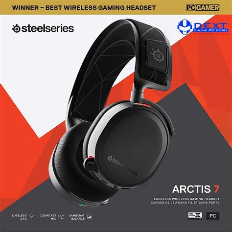 Steelseries Arctis 7 2019 Edition With 71 Dts Headphonex Black