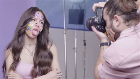 Behind The Scenes Of Olivia Rodrigo Sour Album Cover Photoshoot Youtube
