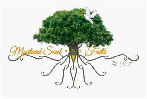 Faith Mustard Seed Tree Free Transparent Clipart Clipartkey
