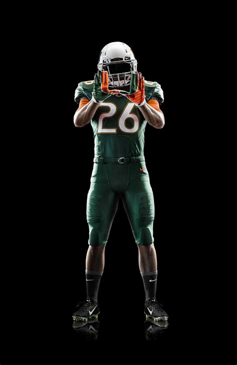 miami hurricanes unveil   nike football uniform design nike news