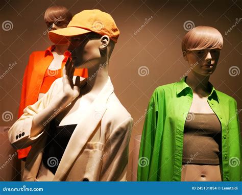 Fashion Dummy Clothes For Women Stock Photo Image Of Female Mall