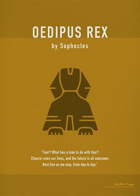 Oedipus Rex By Sophocles Greatest Books Ever Art Print Series 063 Mixed