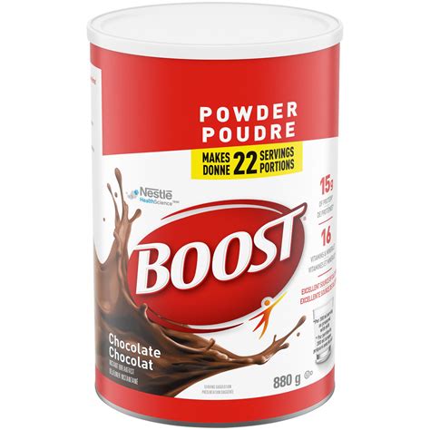 Boost Nutritional Powder Instant Breakfast Drink Mix Chocolate 880 G