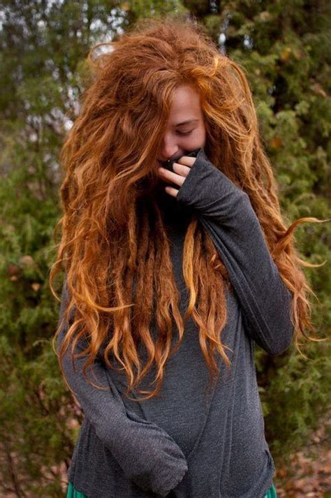 Ginger Haze More Hippie Nature Spiritual Post Here People Hair Beautiful Dreadlocks Red