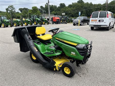 2022 John Deere X330 Riding Mower For Sale In Raynham Massachusetts