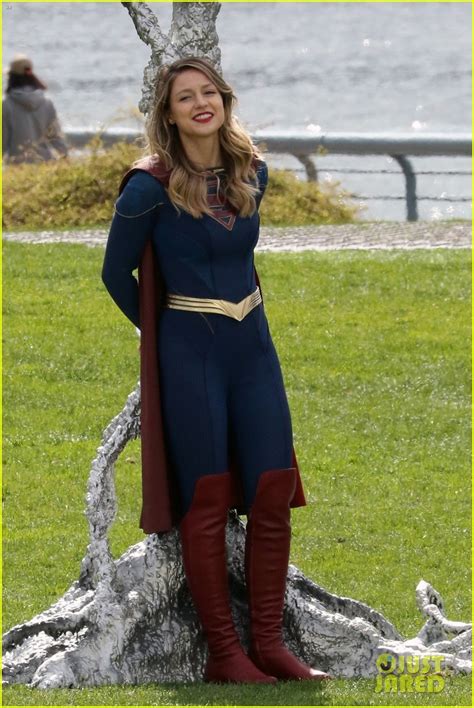 Photo Melissa Benoist Supergirl Tied Up On Set 06 Photo 4538265