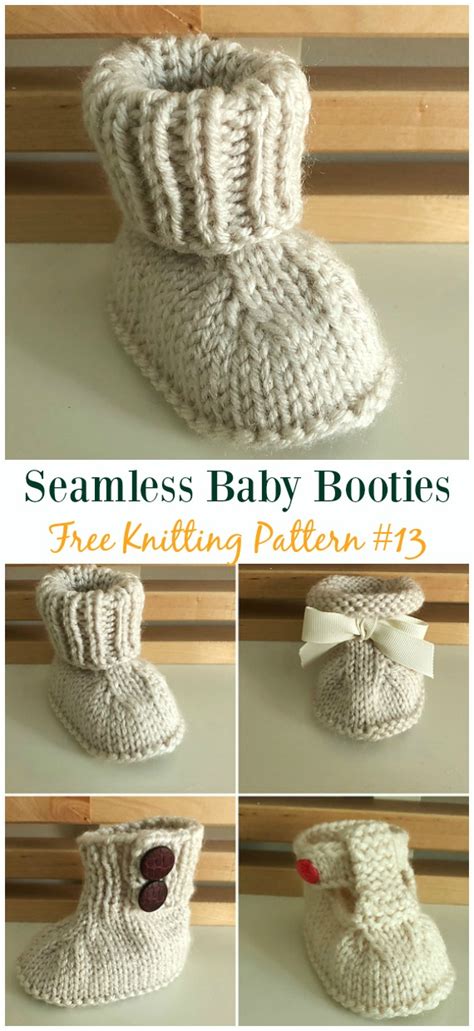 Pattern For Knitted Baby Shoes Mikes Natura