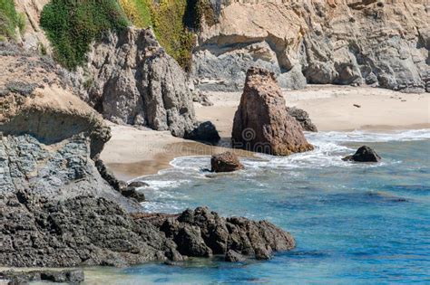 The Big Sur Coast With Its Rugged Coastline And Mountain View In