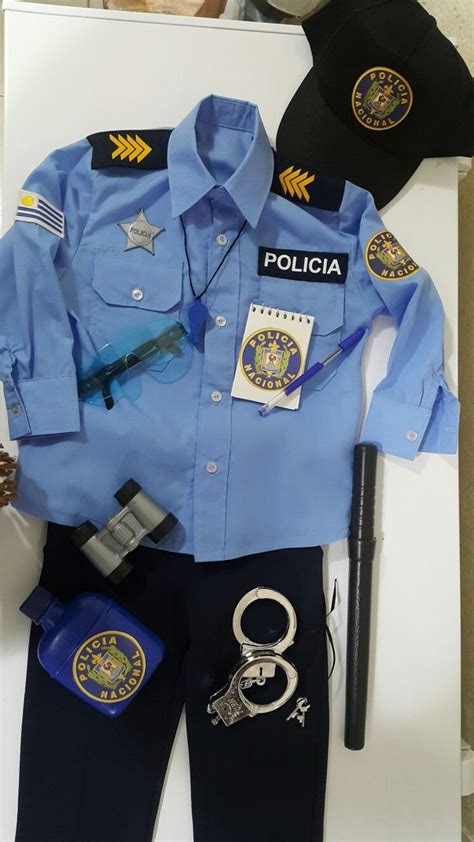 Disfraz De Policía Para Niño Disfraz De Profesiones Disfraz Policia