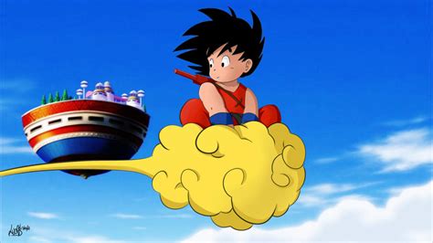 Goku And His Flying Nimbus By Cronos93b On Deviantart