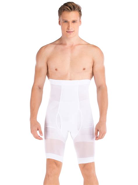 sayfut men tummy control shorts high waist slimming shapewear body shaper briefs underwear