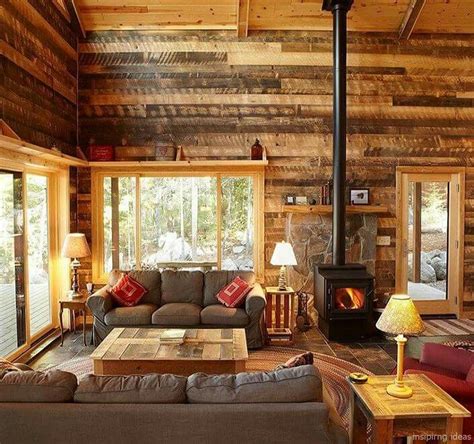 Log Cabin Living Room Decor For A Cozy And Inviting Space