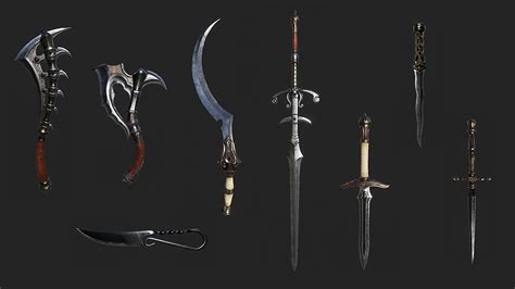 Fantasy Medieval Weapons In Weapons Ue Marketplace
