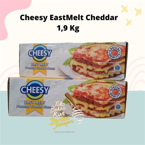 Jual Cheesy Easy Melt Kemasan 19 Kg Melted Cheese Keju Easy Melt