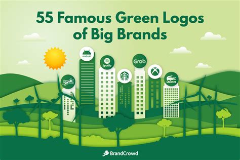 55 Famous Green Logos Of Big Brands Brandcrowd Blog