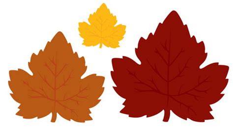Free Printable Colored Fall Leaves Printable Templates