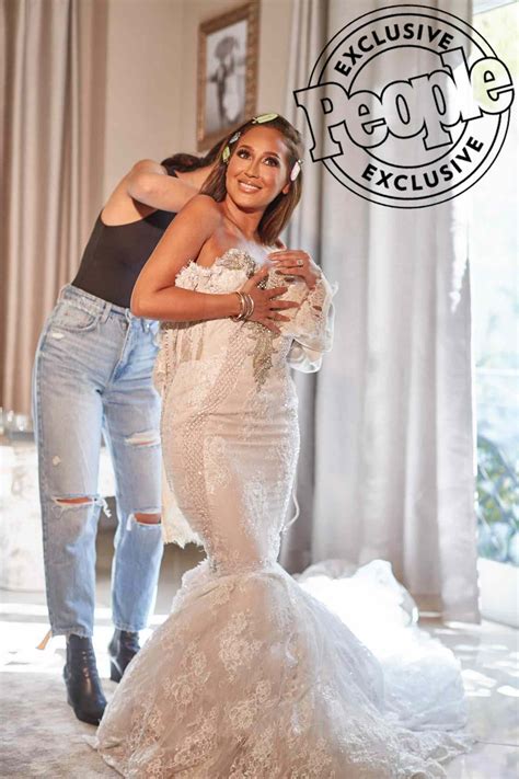 Adrienne Bailon Houghton Just Rewore Her Wedding Gown