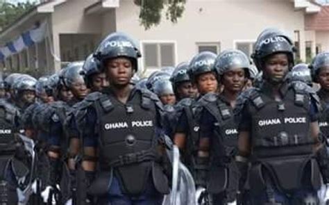 Ghana Police Interdicts Four Police Officers For Assaulting People