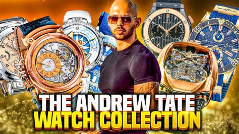 Andrew Tates Crazy Watch Collection You Wont Believe What Hes Got Youtube