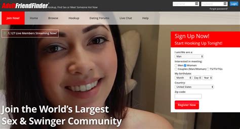 Adultfriendfinder Review A Sex Positive Hookup Site Free For All