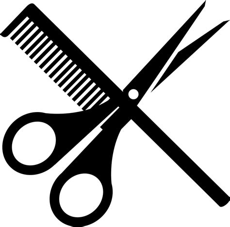 Clipart Scissors Comb Clipart Scissors Comb Transparent FREE For