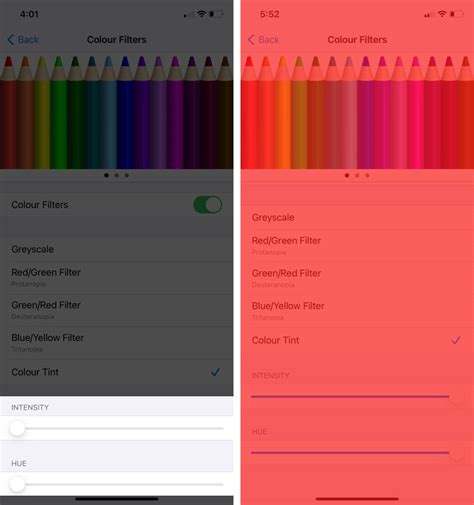 How To Use Color Filters On Iphone And Ipad Igeeksblog
